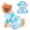 PAIDEFUL Small Dog Fleece Pajamas Pjs Stretchy Soft Doggie Pyjamas