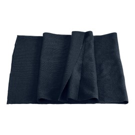 sourcing map 39" Elastic Cuffs Ribbed Trims Cotton Fabric Knit Rib Stretch Tape Cuff Sleeve Waistband for Sewing, 12" Wide Dark Blue