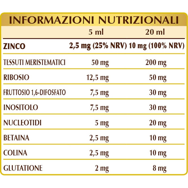 Dr Giorgini Integratore Alimentare, Zinco Olimentovis Liquido Analcoolico - 200
