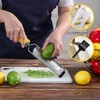 Dulcicasa Classic Zester and Grater - Professional Kitchen Lemon Zester