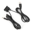 3.5mm AUX Extension Cable Adapter Flush Mount USB Port Headphone