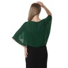 Chiffon Capelet Soft Capes Shawls and Wraps for Evening Dress