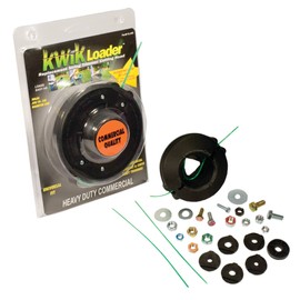 Stens Kwik Loader 385-698 Plastic Fixed Dual Line Trimmer Head, Heavy-Duty, Uses 8 Pre-Cut Trimmer Line from 0.095-0.155