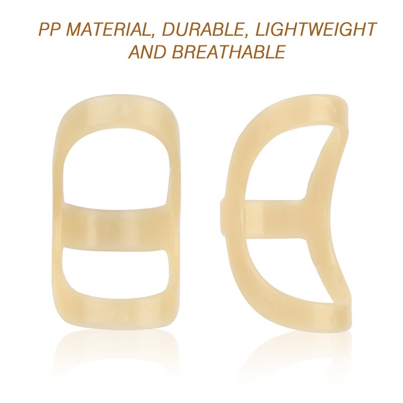 6 PCS Oval Finger Splints, Trigger Finger Splint Brace Finger