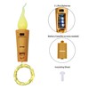 LoveNite Wine Bottle Lights, 8 Pack 20 LED Flameless Candle