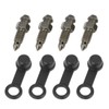 F FIERCE CYCLE 4Pcs M6x1mm Banjo Bolt Bleeder Screw with
