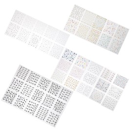 Baluue 50sheets Nail Design Nail Art Decals Flower Patterns Stickers for Boys and Girls Women DIY Manicure Art