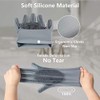 COMMEMA Pet Grooming Gloves - Massage Mitt for Dogs &
