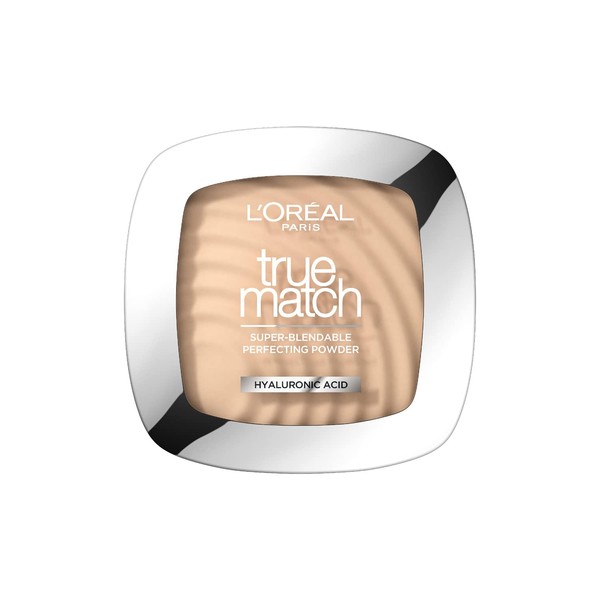 L'Oréal Paris Powder Foundation, Super-Blendable, With Hyaluronic Acid, Light Texture