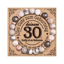 CoCoCherry Gifts for women, birthday gift for women, gift for 16th 18th 30th 40th 50th 60th birthday for wife bracelet ladies, natural stone bracelet, women gift, Stone, natural stone