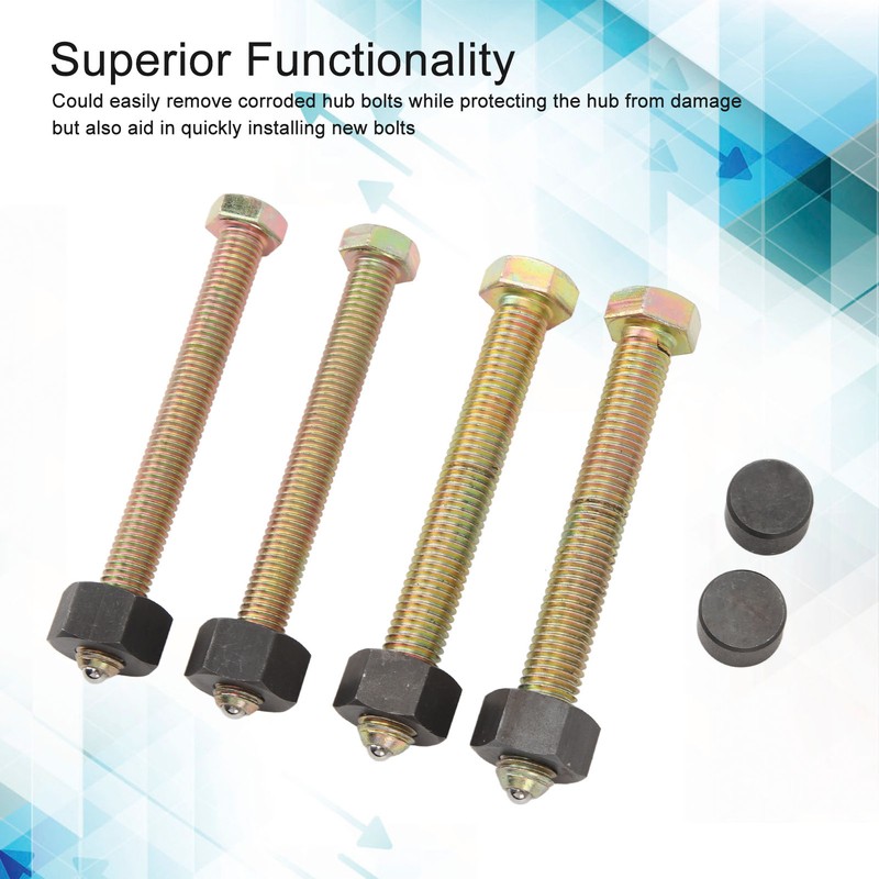 Impact Rated Hub Removal Thread Bolts Metal M12 M14 Press