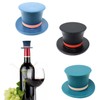 Honbay 3PCS Silicone Wine Bottle Stoppers Funny Silicone Magic Hat