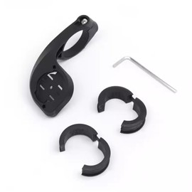 SUKOUSRAM Out Front Bike Handlebar Mount Compatible with Garmi n Edge 200,500,510,800,810,1000/G/G+/Mage ne/IGPS Port Computer for 22.2/25.4/31.8mm Handlebars,Short