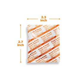 500 CC [100 Packets] Premium Oxygen Absorbers for Food Storage, Oxygen Absorbers (10 Bag of 10 Packets) - ISO 9001 & 14001 Certified Facility Manufactured