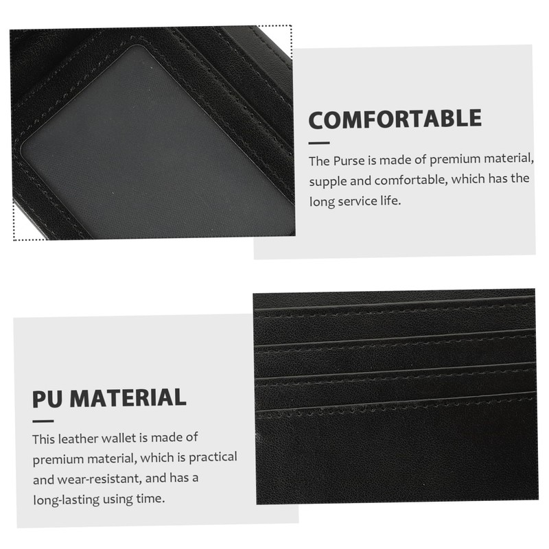 VILLFUL Minimalist Wallet Card Holder Heat Transfer Cards Wallet DIY