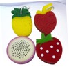 Baluue 4pcs Boys and Girls Fruit Shape Bath Sponges Soft