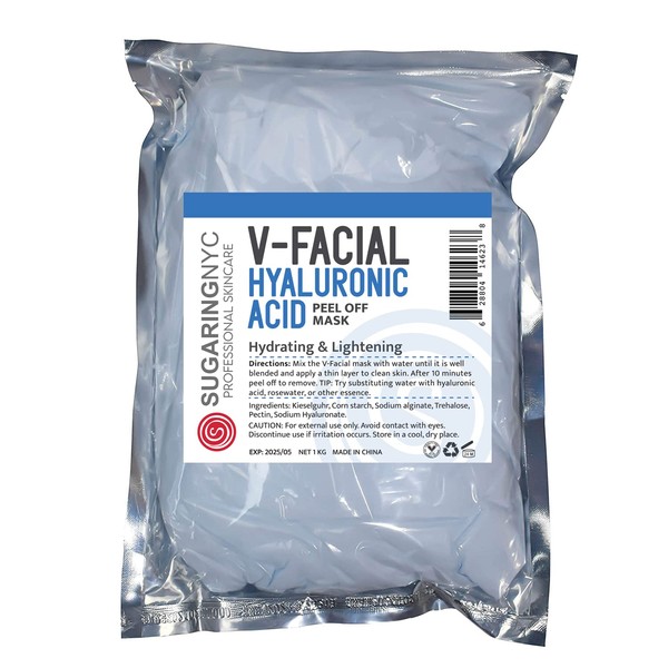 Hyaluronic Acid HA Vajacial Jelly Mask Hyaluronic Acid HA Wholesale Refill 1kg 1 kilo Refill 2.2 lb.