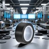 Seadiquiet 1Roll Black 1" x10m Black PTFE Teflon Tape Nonstick