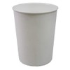 JVL Quality Vibrance White Lightweight Plastic Waste Paper Basket Bin,