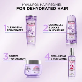 L'Oreal Paris, Hair Mask, Moisturising & Plumping, Elvive Hyaluron Plump Moisture Mask, 300ml