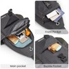 G4Free Sling Chest Bag Shoulder Backpack Crossbody Waterproof Canvas Daypack