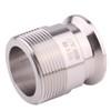 DERNORD 1.5''Tri clamp Adapter to 1.5 inch MNPT Thread Ferrule