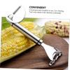 iplusmile Stainless Steel Corn Peeler Tool Ergonomic Kitchen Gadget for