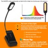 VAVOFO Amber Rechargeable Book Lights, Blue Light Blocking Reading Lights,