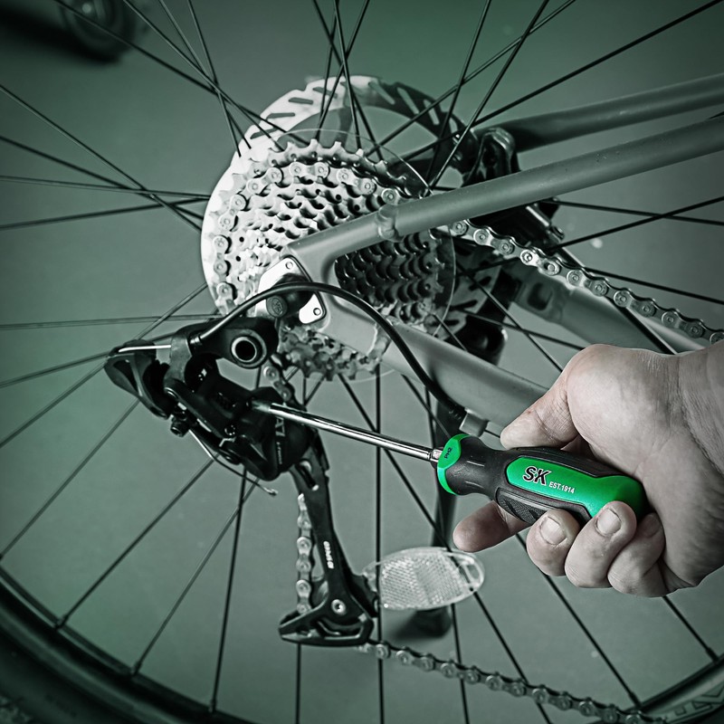 SK 7-Piece Magnetic Screwdriver Set, Includes Slotted/Phillip/Star Screwdrivers, S2 Steel,