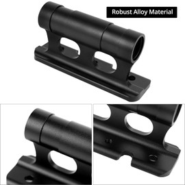 QWORK® 2Pcs Bike Fork Mount, Aluminum Bike Fork Mount with 8 Adapters, for Car Truck Van