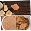 NOLITOY Leaf Shape Sugar Saver Reusable Sugar Softener Terracotta Container