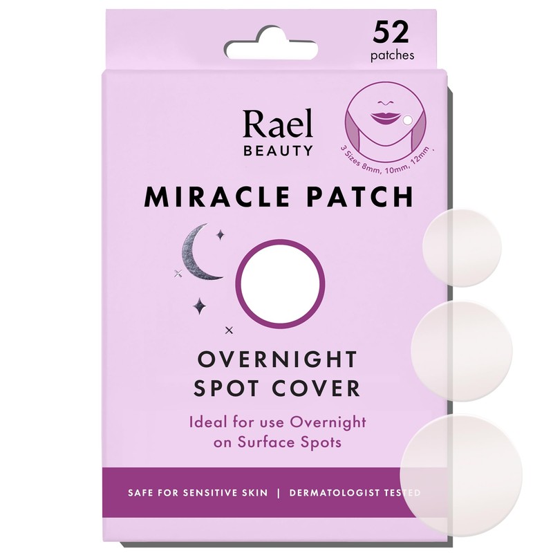 Rael Miracle Overnight Spot Cover - Parches hidrocoloides para espinillas