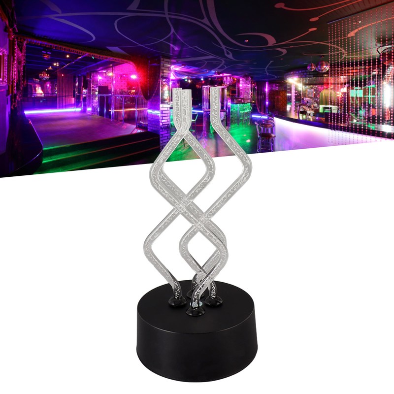 Bubble Color Changing LED Table Lamp Dancing Rotary Stick Lamp