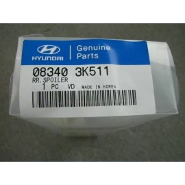 Hyundai Sonata factory rear spoiler installation template