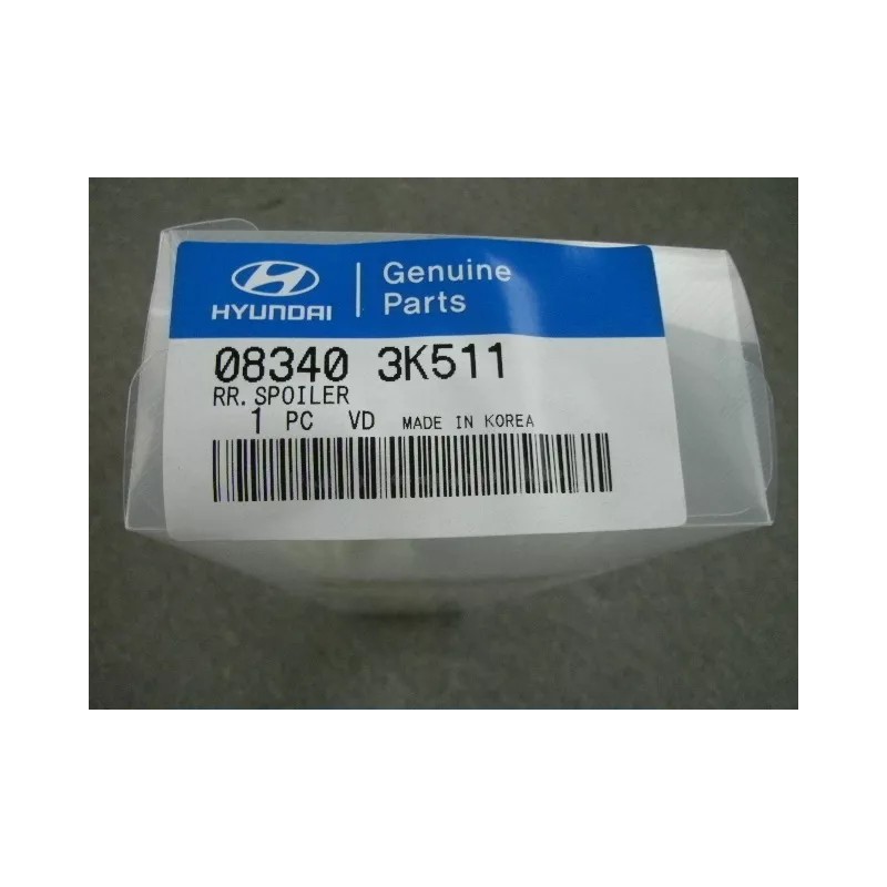 Hyundai Sonata factory rear spoiler installation template