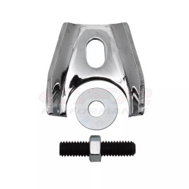 CFR Performance STEEL For Ford Fe Competition Style Distributor Hold Down Clamp - Chrome