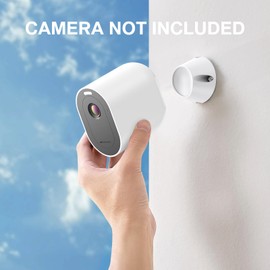 HOGEE Upgrade Magnetic Wall Mounts Compatible with Arlo Pro 5S 2K, Pro 4, Pro 3, Ultra 2, and Ultra Cameras, 360° Adjustable Magnetic Mount, Arlo Accessories, Easy to Install and Remove (1 Pack)