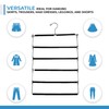Multi Tier Swing Arm Pants Hanger | Space Saving Clothing