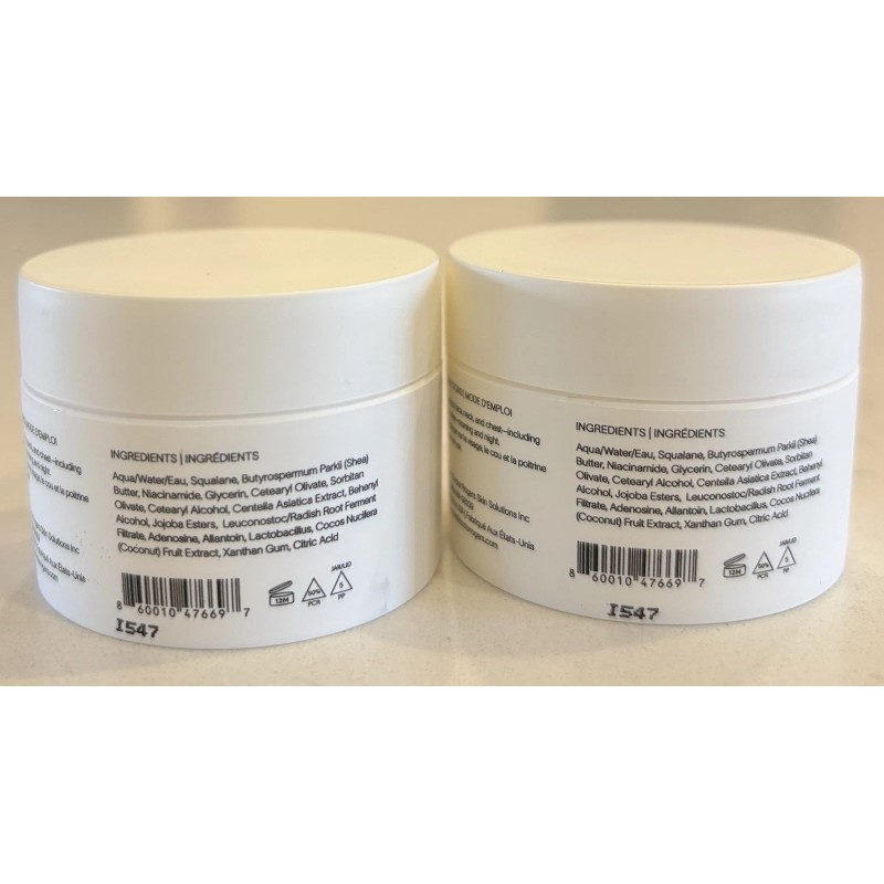 Doctor Rogers Face Cream Hydration Radiance Anti-Aging Skin (2) 1oz/30mL