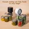 Fully Automatic Mason Jar Vacuum Sealer Kit - Auto Stop