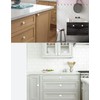 OctinPris 20x White Door Knob Cabinet Retro Round Ceramic Drawer