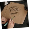 Operitacx Fountain Style Brush Pen Set Refillable Ink Brush Pen
