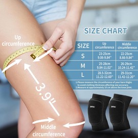 ONTYZZ Knee Pads Volleyball Knee Pad Dance Soft Knee Protector Warm Knee Sleeve for MTB Handball Yoga Snowboard Scooter Football Wrestling Knee Support Kids