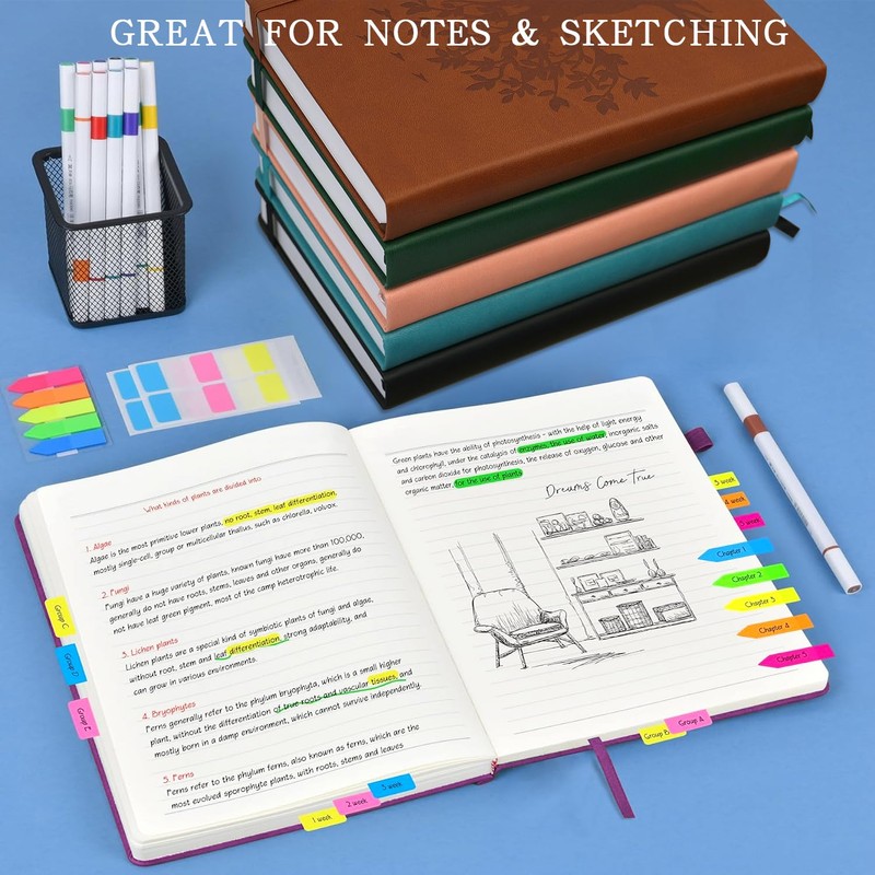 Dzhzal Tree of Life Lined Diary A5 Lined 120gsm Thick