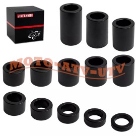 JINFANNIBI Wheel Axle Spacers Kit ID-3/4" OD-1-1/8" For Harley Motorcycle Bobbers Choppers