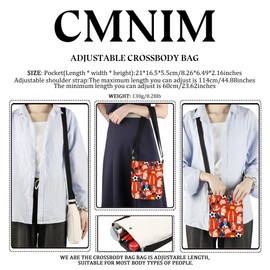 CMNIM She Is The Man Movie Inspired Gift Soccer Movie Character Crossbody Bag Viola Sebastian Bynes Fan Gift Lllyria Merch (She Is The Man CB)