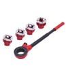 Eapmic Portable Pipe Threading Tool Set Manual Ratchet Pipe Threader
