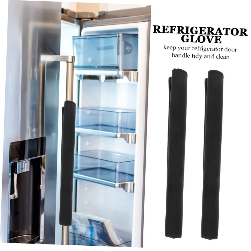 CAXUSD 4pcs Fridge Handle for Refrigerator Appliance Stylish Machine Washable
