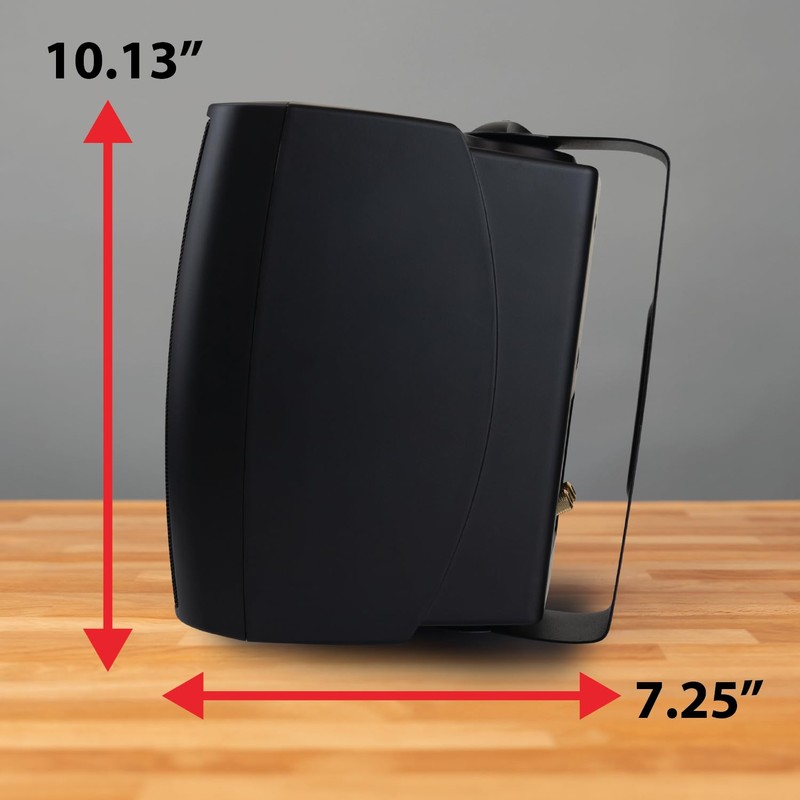 Dual Electronics LU53PB 5.25" 3-Way High Performance Outdoor Indoor Wired