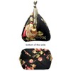 POPUCT Retro Women's Cute Classic Exquisite Buckle Coin Purse(Black)